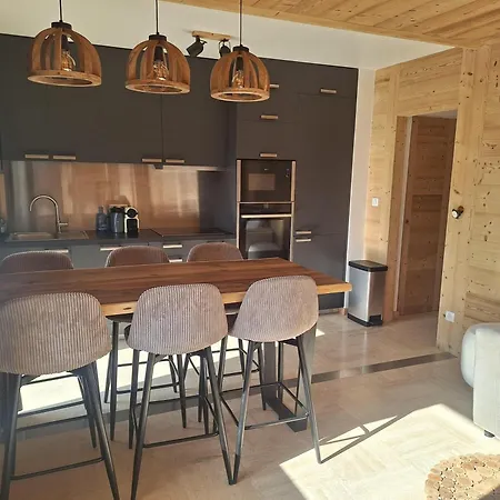 Praz Des Riffroids Rdc Lägenhet *